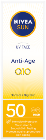 Nivea SUN UV Face SPF 50 Anti-Age Q10 Cream 50ml