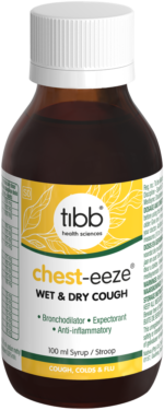 Tibb Chest-Eeze Wet & Dry Cough Syrup 100ml