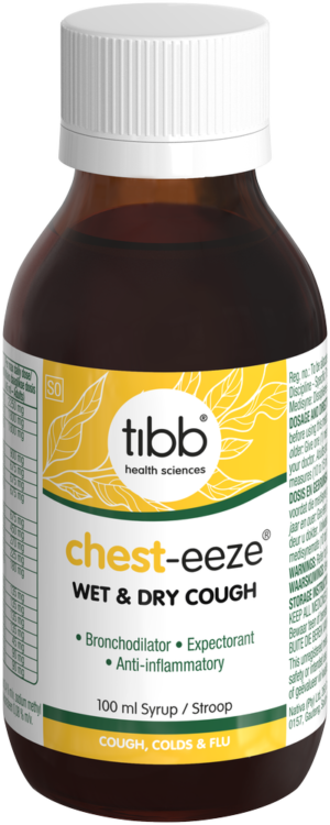 Tibb Chest-Eeze Wet & Dry Cough Syrup 100ml