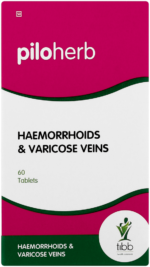 Tibb Piloherb Haemorrhoids & Varicose Veins Tablets 60pk