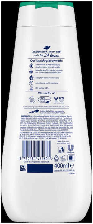 Dove Advanced Care Hydrating Care Shower Gel 400ml