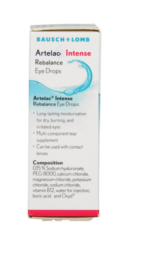 Artelac Intense Rebalance Eye Drops 10ml