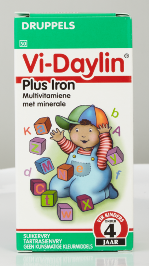 Vi-daylin Plus Iron Multivitamin Drops with Minerals 30ml