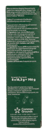 Jacobs Cadbury Wholenut Instant Mocha 8 x 18.3g