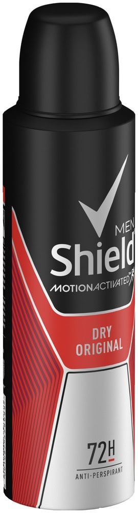 Shield Men Dry Original Antiperspirant Deodorant Body Spray 150ml