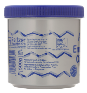 Reitzer's Original Formula Emulsifying Ointment B.P. 500g