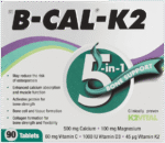 B-cal K2 Supplement Tablets 90pk