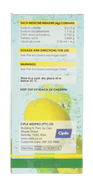 Cipla Alka Fizz Effervescent Granules Gastric Antacid 60g