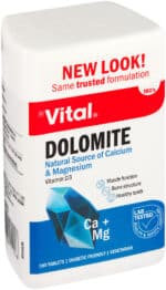 Vital Health Essentials Dolomite Mineral Tablets 180s