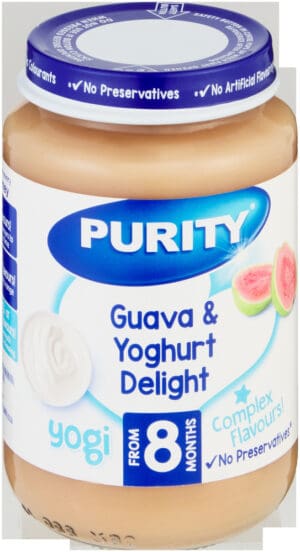Purity From 8 Months Guava & Yoghurt Delight Yogi 200ml