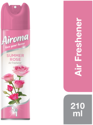 Airoma 5-in-1 Summer Rose Air Freshener 210ml