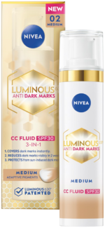 Nivea Luminous630 Medium SPF 30 3-in-1 Anti Dark Marks CC Fluid 40ml