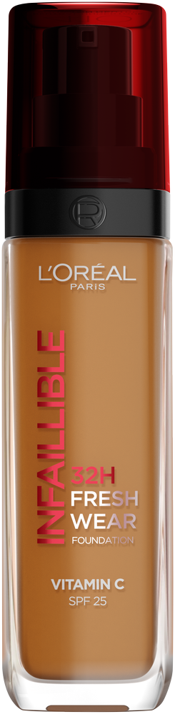 L'oréal Paris Infaillible Dark Amber SPF 25 32H Fresh Wear Foundation 30ml