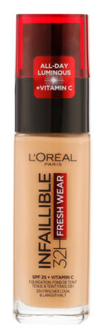 L'oréal Paris Infaillible Golden Honey SPF 25 32H Fresh Wear Foundation 30ml