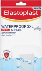 Elastoplast Waterproof Wound Dressing Pad 5pk
