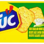 Tuc Sour Cream and Onion Flavoured Savoury Biscuit 100g