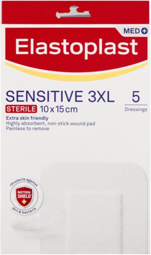 Elastoplast Sensitive Dressing Pads 5pk