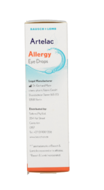 Artelac Allergy Eye Drops 10ml