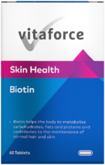Vitaforce Skin Health Biotin Tablets 60pk