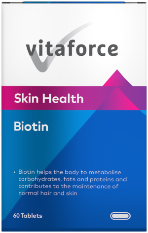 image-0 Vitaforce Skin Health Biotin Tablets 60pk