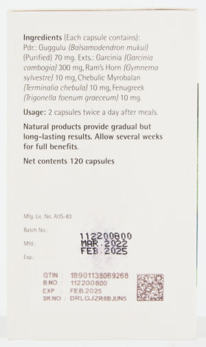 Himalaya AyurSlim Capsules 120pk