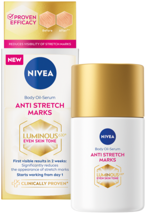Nivea Luminous630 Anti-Stretch Marks Body Oil-Serum 100ml