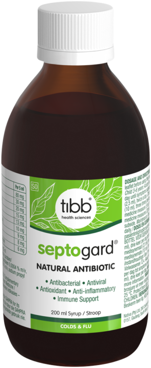 Tibb Septogard Natural Antibiotic Syrup 200ml