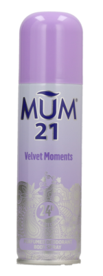 MUM 21 Velvet Moments Perfumed Deodorant Body Spray 120ml