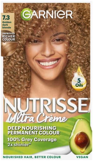 Garnier Nutrisse Ultra Crème Golden Dark Blonde Permanent Hair Colour 1s