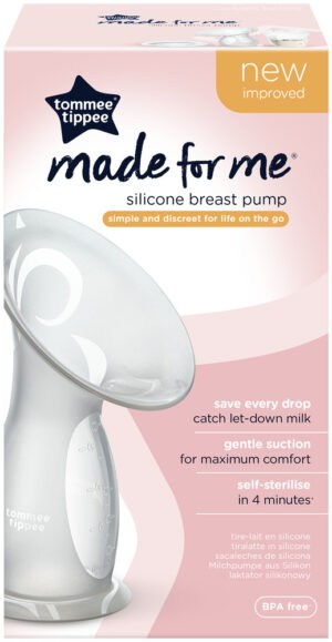 Tommee Tippee Made for Me Silicone Breast Pump 1s