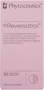 Phytoceutics Reversatrol Vegetable Capsules 30pk
