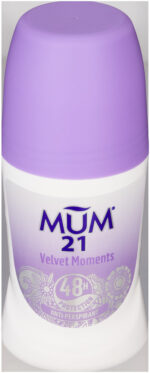 MUM 21 Velvet Moment Anti-Perspirant Deodorant Roll On 50ml