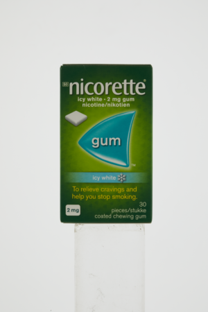 Nicorette Icy White 2mg Nicotene Gum 30pk