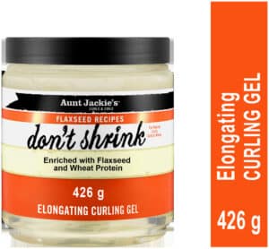 Aunt Jackie's Curls & Coils Collection Don't Shrink Flaxseed Elongating Curling Gel 426ml