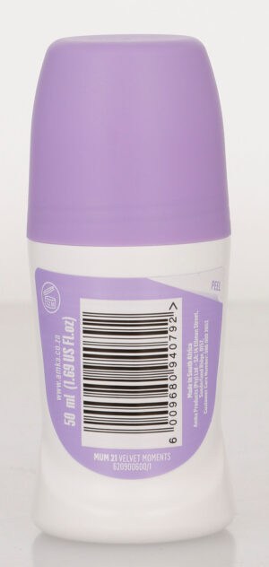 MUM 21 Velvet Moment Anti-Perspirant Deodorant Roll On 50ml