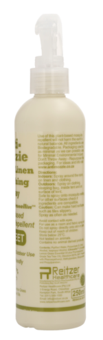 Reitzer's Anti-Mozzie Room, Linen and Clothing Spray Plant-Based Mosquito Repellent 250ml