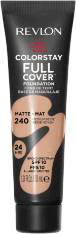 Revlon ColorStay Medium Beige SPF 10 24HRS Full Cover Matte Foundation 30ml