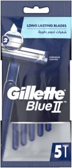 Gillette Blue II Disposable Razors 5pk