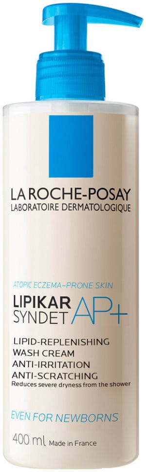 La Roche-posay Lipikar Syndet AP+ Lipid Replenishing Wash Cream 400ml