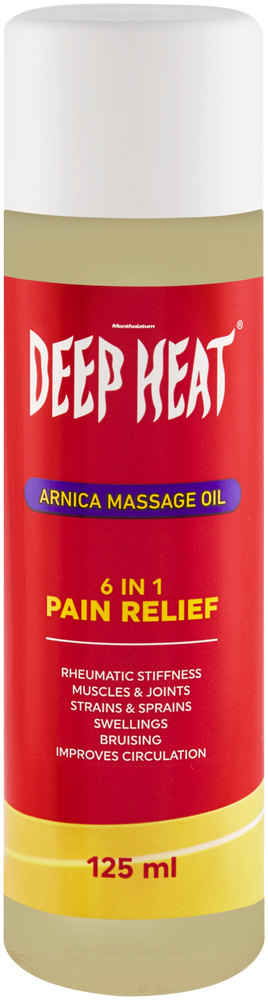 Deep Heat Arnica Massage Oil 125ml