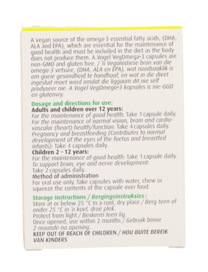 A. Vogel VegOmega-3 Capsules 30pk