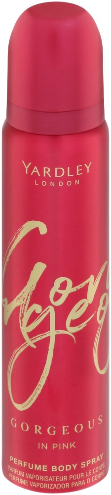 Yardley Gorgeous in Pink Perfume Body Spray 90ml