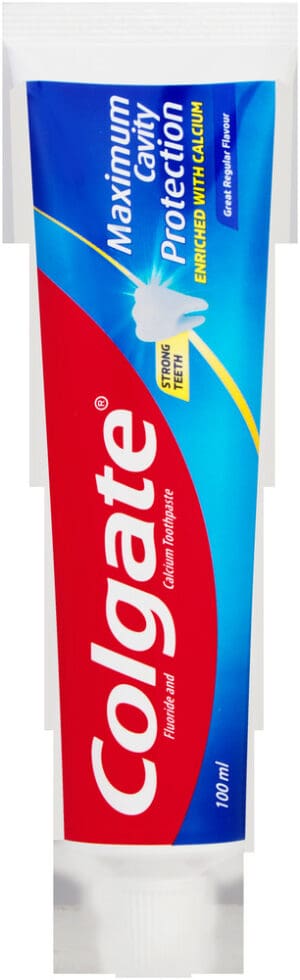 Colgate Maximum Cavity Protection Great Regular Flavour Fluoride & Calcium Toothpaste 100ml
