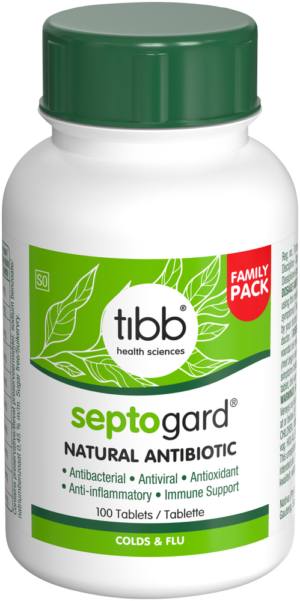 Tibb Septogard Natural Antibiotic Tablets 100pk