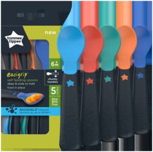 Tommee Tippee Easigrip Self-Feeding Spoons 5pk