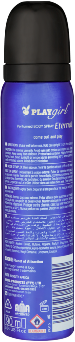 Playgirl Eternal Perfumed Body Spray 90ml