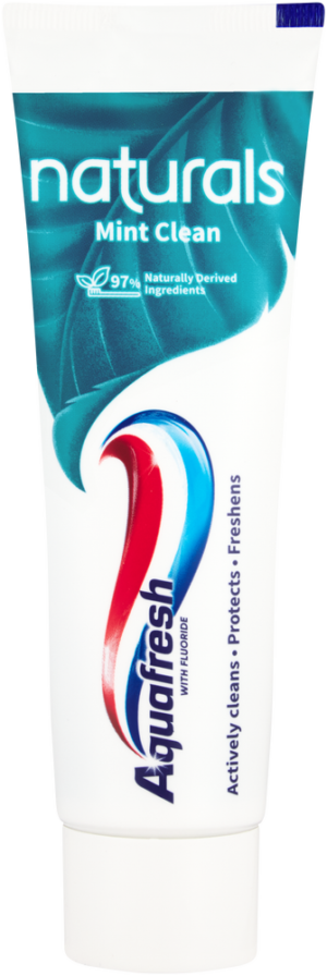 Aquafresh Naturals Mint Clean Toothpaste with Fluoride 75ml