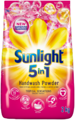 Sunlight Tropical Sensations 5-in-1 Hand Washing Powder Detergent 2kg
