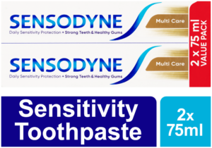 Sensodyne Multi Care Fluoride Toothpaste 2 x 75ml