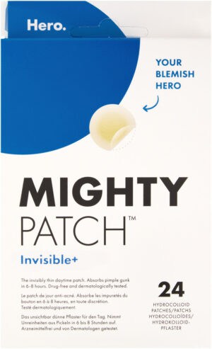 Hero Mighty Patch Invisible+ Hydrocolloid Patches 24pk